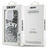 DKNY DKHCP16XLBNAEK iPhone 16 Pro Max    6.9 czarny/black hardcase Liquid Glitter Arch Logo